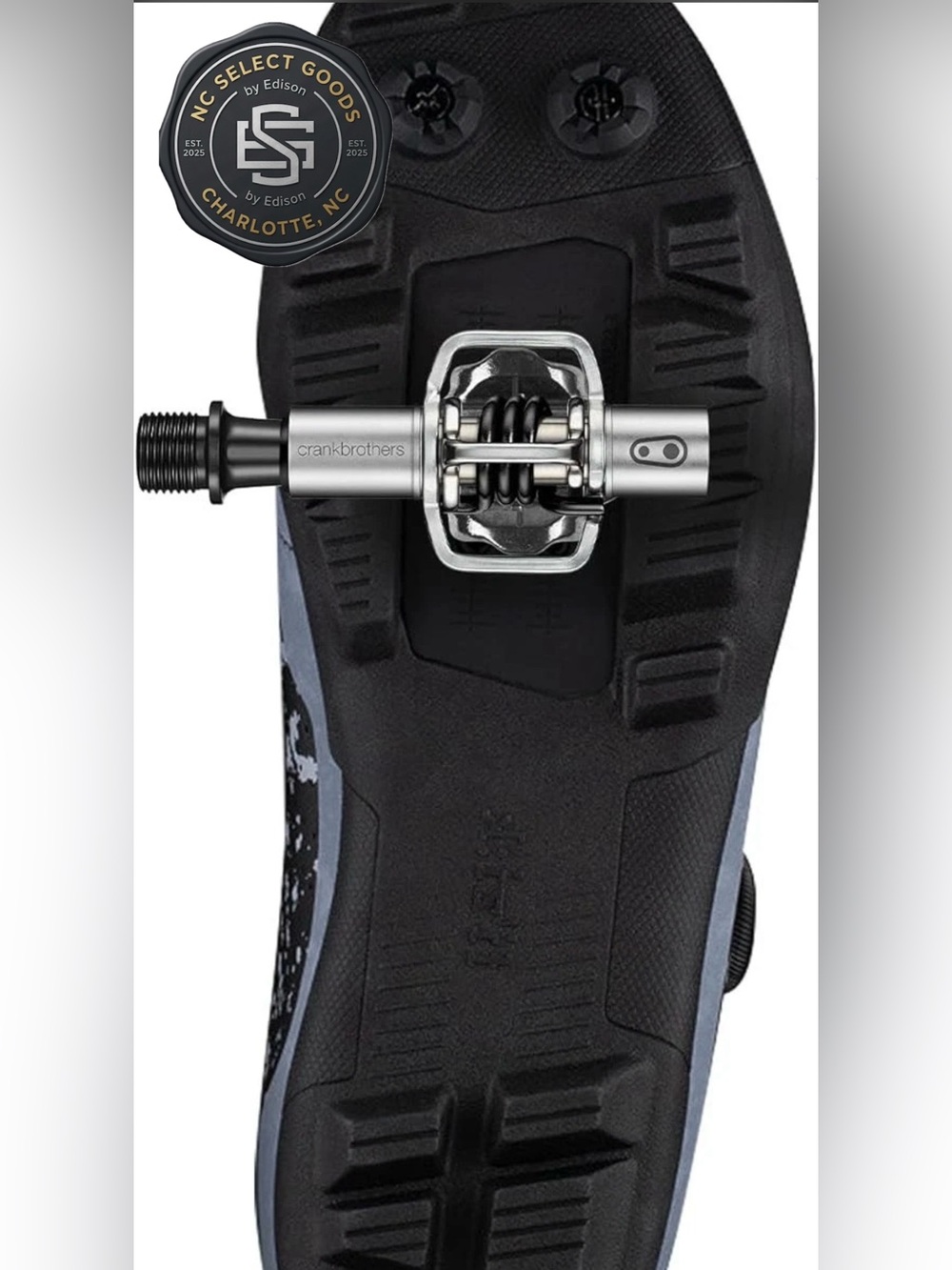 Crankbrothers Eggbeater 1 XC Race Pedal Mountain Bike MTB PSilver New - Picture 4 of 8